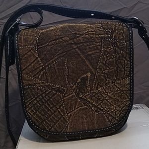 Saddle bag with a matching coin pouch